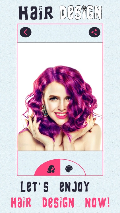 Girly Hair Design Pro - Wig Salon to Change Hairtyle & Color screenshot-3