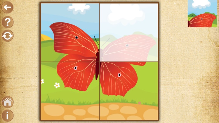 Butterfly Puzzle Game for toddlers HD Lite Free - Children's Educational Jigsaw Puzzles games for little kids boys and girls age 3 +