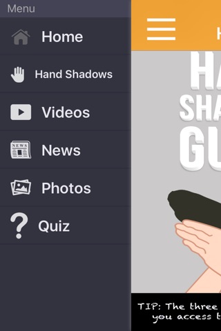 Hand Shadow Puppets Guide screenshot 2