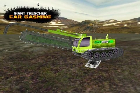 Giant Trencher Car Gashing screenshot 4