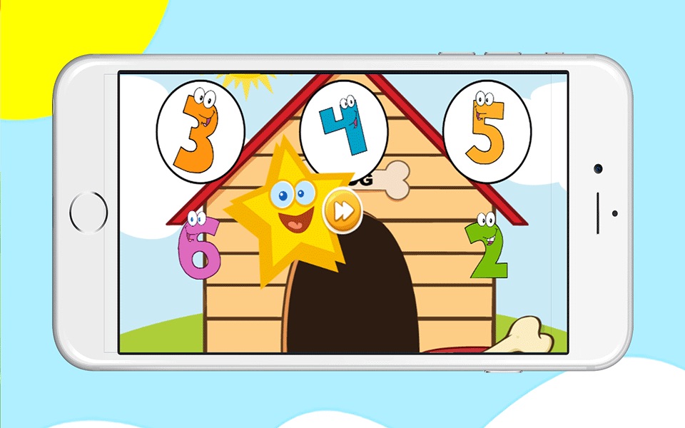 Find missing numbers learning games for kindergarten screenshot 3