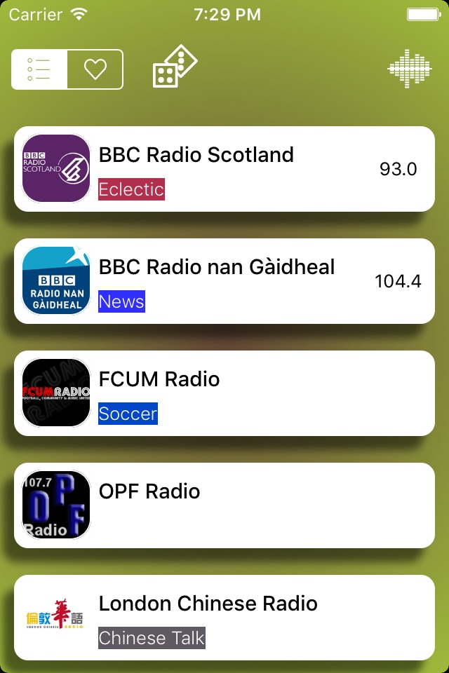 Radio  - Listen Music , Streaming , News - British Radios FM screenshot 3