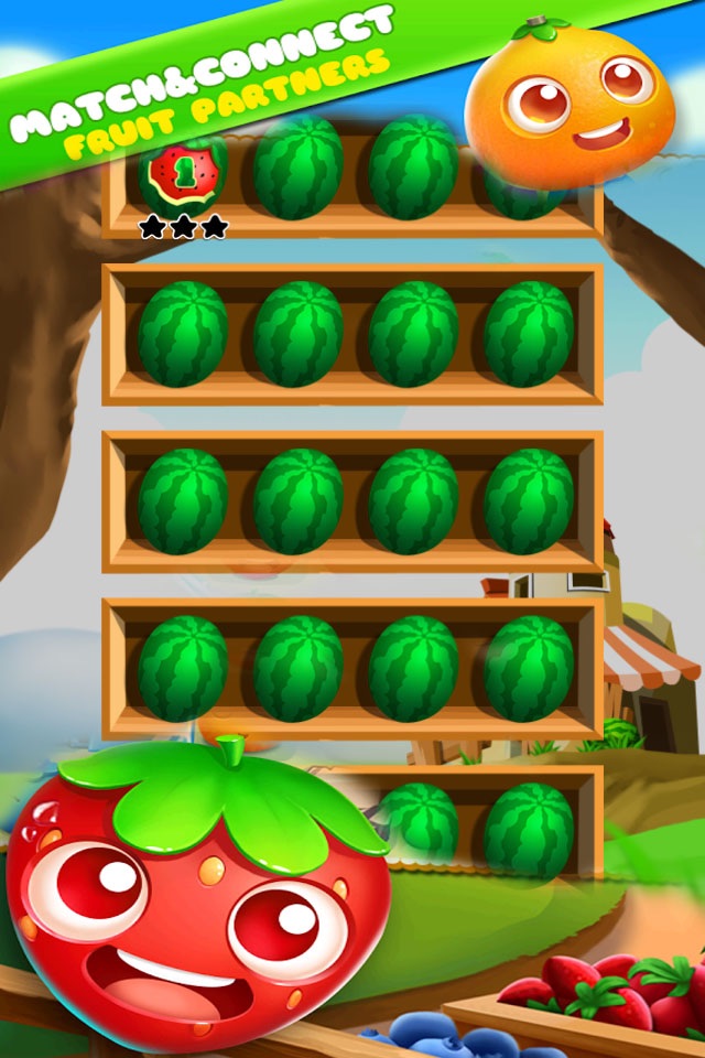 Fruit Line Pop: New Game Match screenshot 3