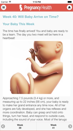 Pregnancy Health & Fitness Week by Week(圖3)-速報App