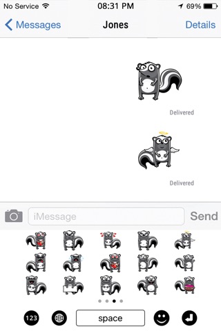 Skunk Emojis screenshot 4