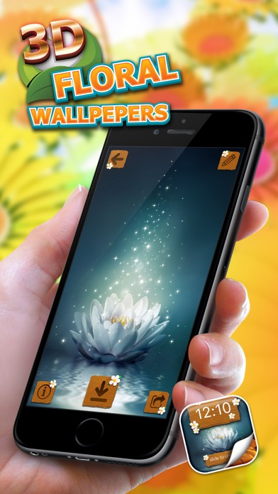 How to cancel & delete 3D Floral Wallpaper – Spring.Time Flower Garden Background.S for Home and Lock-Screen from iphone & ipad 1