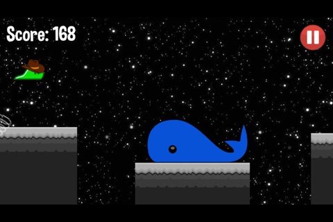 Space Slime With a Hat Runner screenshot 3