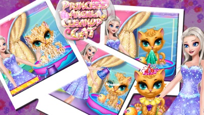 How to cancel & delete Princess Angela Clean up Cat from iphone & ipad 4