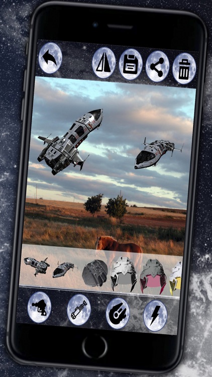 Stickers galaxy wars – photomontage for funny pictures