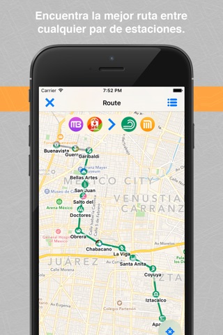 Rutas DF Metro, Metrobús, Tren Ligero, Suburbano, Mexibús, Trolebús y Ecobús de la Ciudad y Estado de México screenshot 4