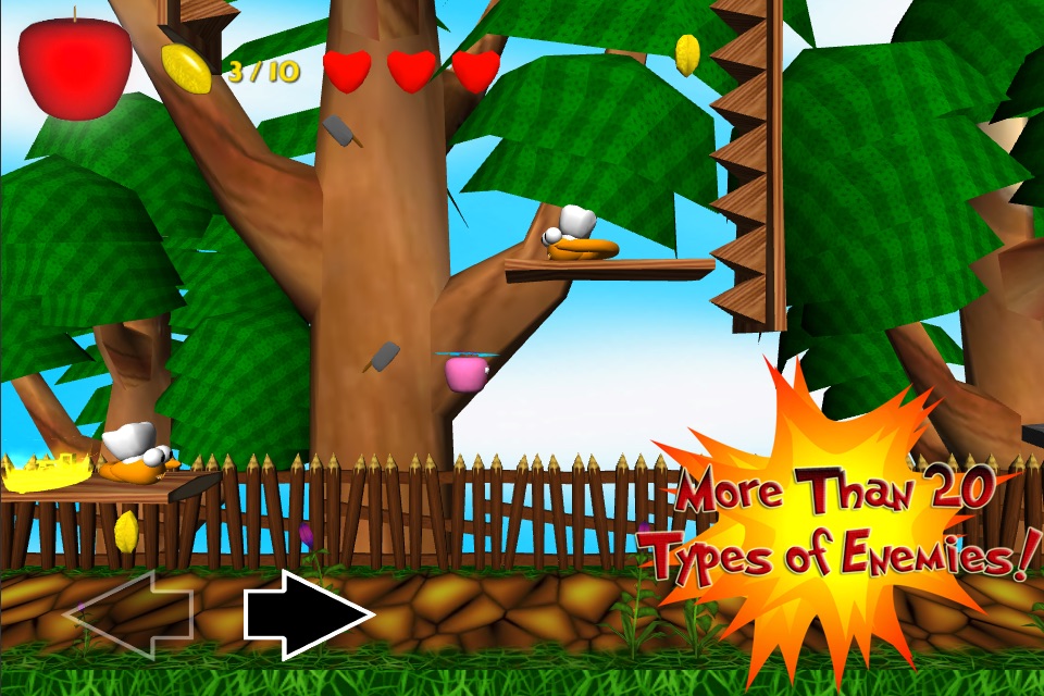 Apple Avengers : Free fun run and jump platform adventure game with super hero fighting fruit screenshot 3