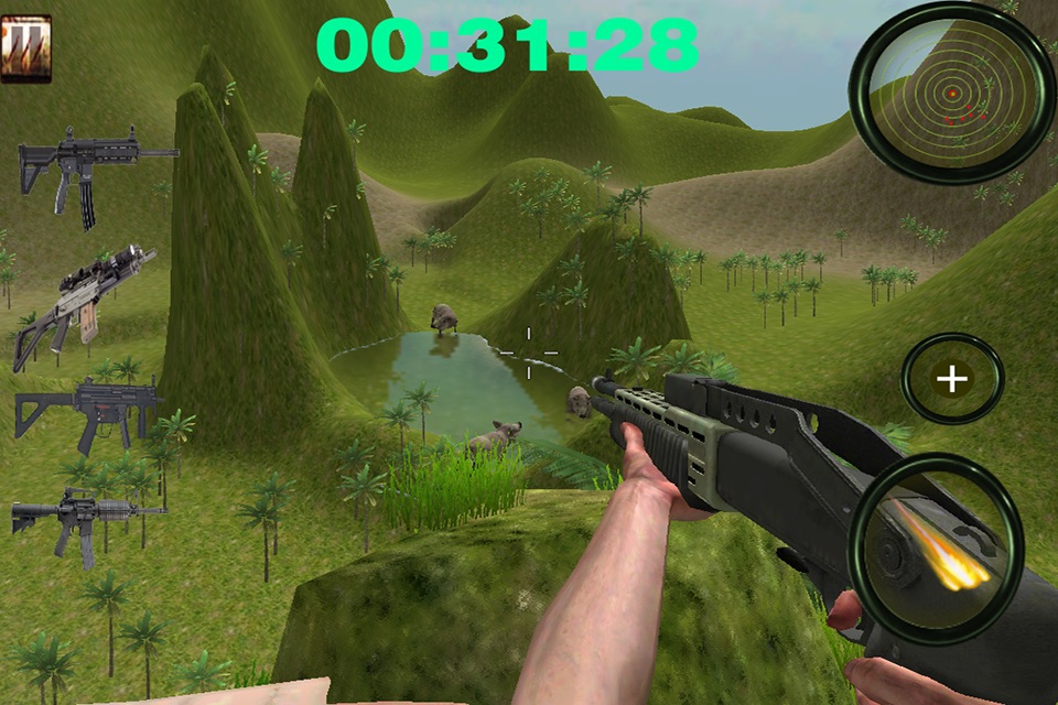 Boar Mountain Sniper Hunting HD screenshot 3