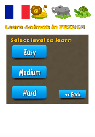 Learn Animals in French Language screenshot 4