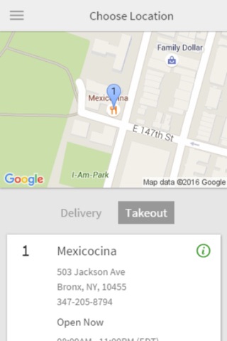 Mexicocina Ordering screenshot 2