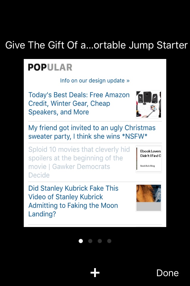 Popurls News Browser screenshot 3