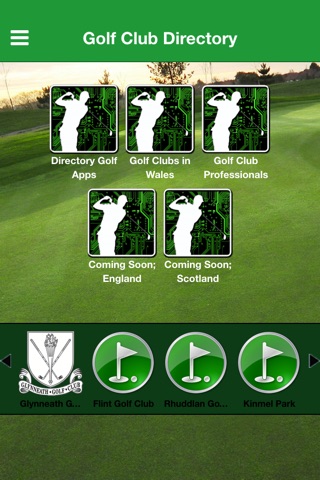 Golf Club Directory App screenshot 2