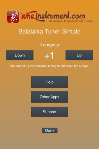 Balalaika Tuner Simple screenshot 4
