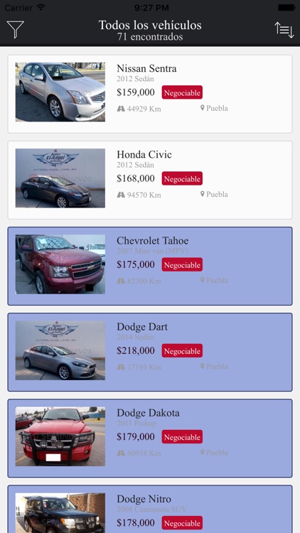 Autos el Ángel de Puebla