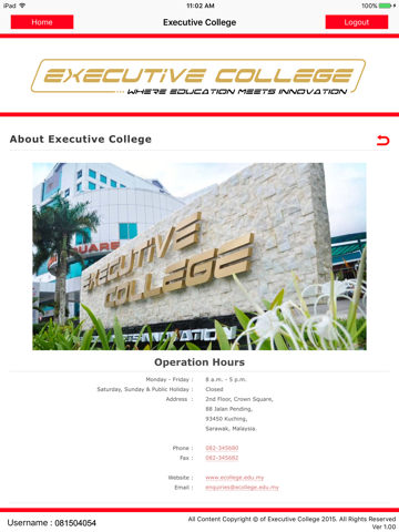 Executive College screenshot 4