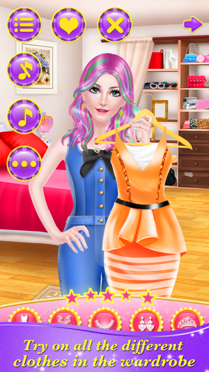 Hair Styles Fashion Girl Salon: Spa, Makeup & Dress Up Beaut(圖4)-速報App