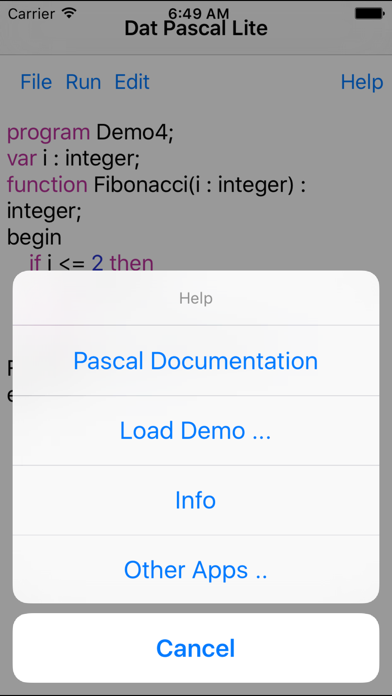 How to cancel & delete Dat Pascal Lite from iphone & ipad 3