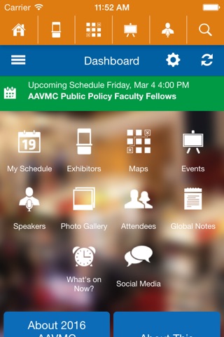 2016 AAVMC Annual Conference screenshot 2