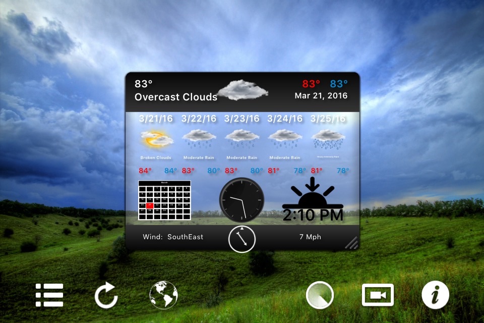 Motion Weather 4K - Ultra HD screenshot 2