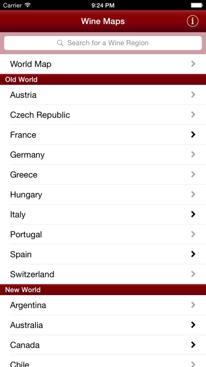 Wine Maps