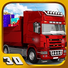 Activities of Big truck simulator: Christmas gift