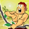 Super Tarzan - Jungle Rope Swinging Jump