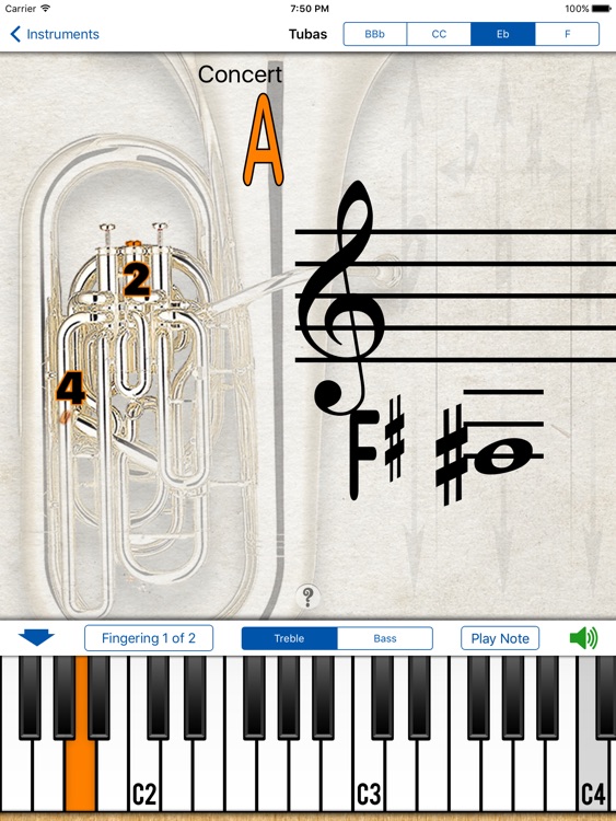 Fingering Brass