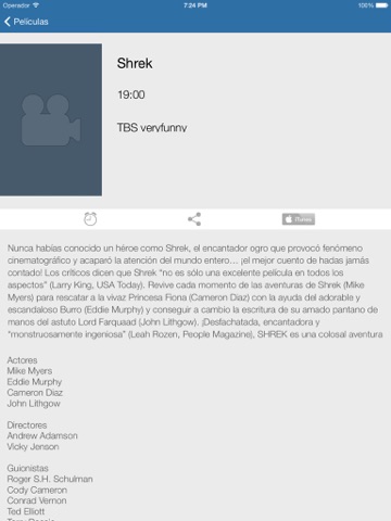Televisión de Perú Guia para iPad screenshot 3