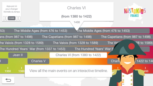 HistoKids France: Learn History of France with fun (not only(圖4)-速報App