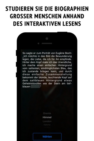 Van Gogh - interactive biography screenshot 2