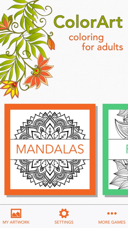 ColorArt: Coloring Book For Adults screenshot-4