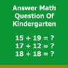 Answer Math Question Of Kindergarten