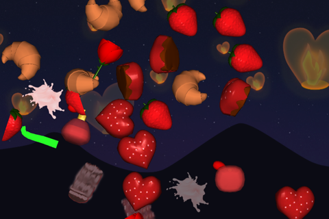 Love Slice - Сute Valentine's Game screenshot 2