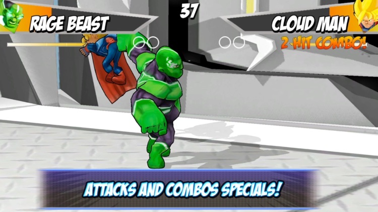 Superheros 2 Free fighting games screenshot-4