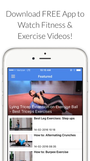 FitnessLane: Exercise Videos(圖1)-速報App