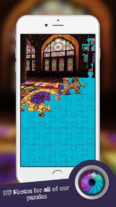 How to cancel & delete Jigsaw For The Love of Arts - Puzzles Match Pieces from iphone & ipad 4