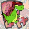 Dino Puzzle for Kindergarteners - Dinosaurs Educational