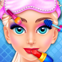 Crazy Slumber Party - Makeup, Face Paint, Dressup, Spa and Makeover - Girls Beauty Salon Games