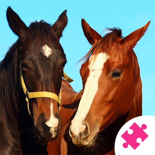 Cute Ponies Jigsaw Puzzles Free Icon