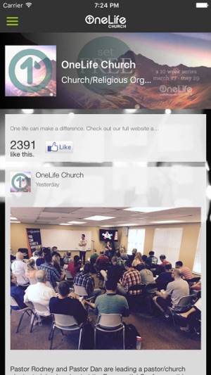 OneLife Church TN(圖2)-速報App