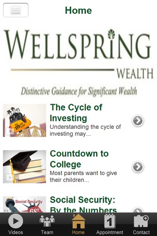 Wellspring Wealth Management screenshot 2