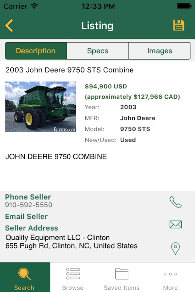 Farms.com Used Farm Equipment screenshot 3