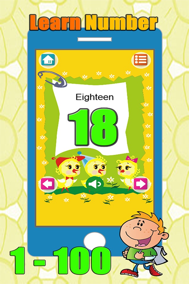 Number And Counting From 1 To 100 For Preschoolers screenshot 3