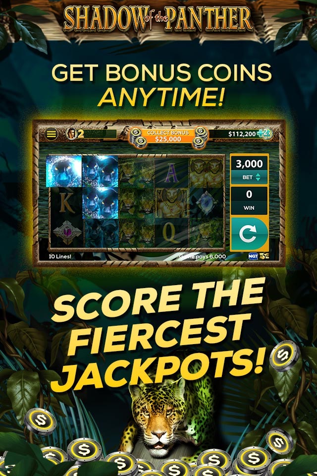 Shadow of the Panther: FREE Vegas Slot Game screenshot 2