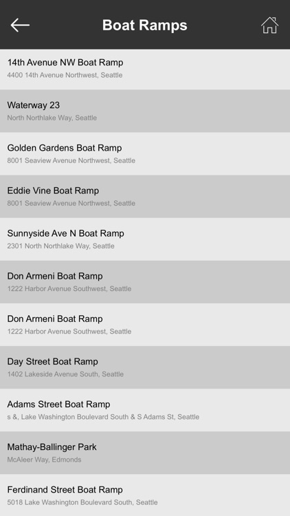 Washington Boat Ramps & Fishing Ramps screenshot-3