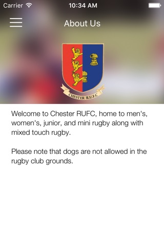 Chester Rugby Club screenshot 3